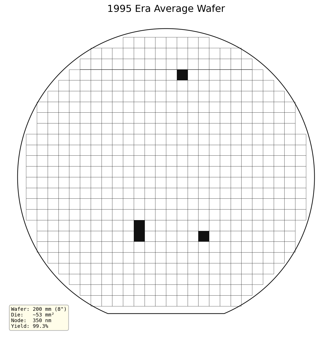 1995 era average wafer