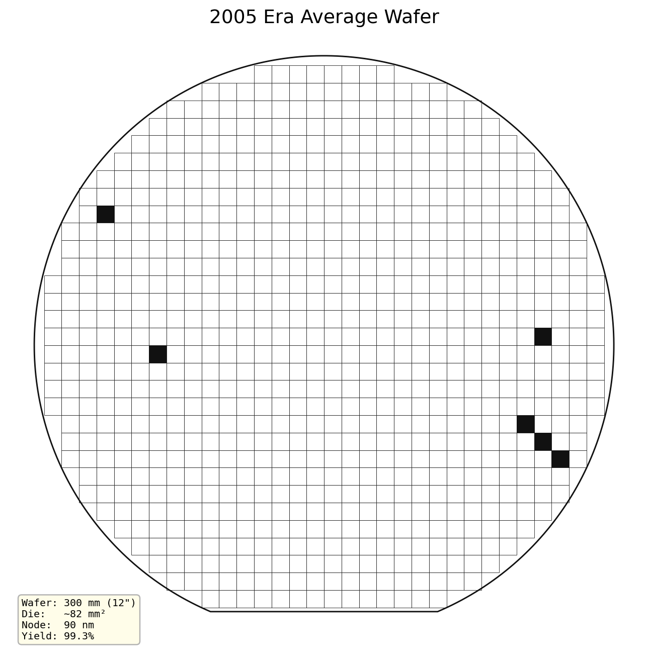 2005 era average wafer